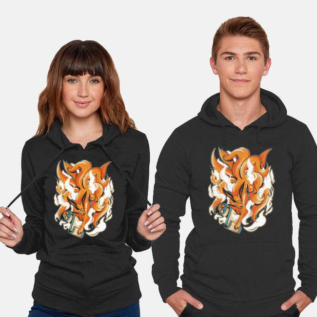 Fox Envolve-Unisex-Pullover-Sweatshirt-yumie