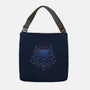 Neon Line-Art Wolfborn Crest-None-Adjustable Tote-Bag-Astrobot Invention