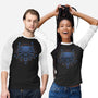 Neon Line-Art Wolfborn Crest-Unisex-Baseball-Tee-Astrobot Invention