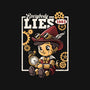 Pinocchio Steampunk Lies-Youth-Crew Neck-Sweatshirt-NemiMakeit