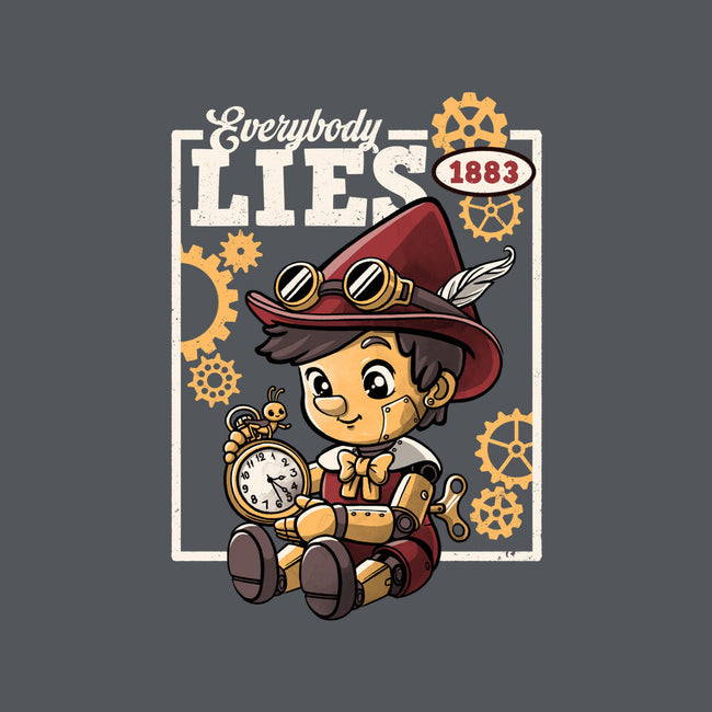Pinocchio Steampunk Lies-Mens-Basic-Tee-NemiMakeit