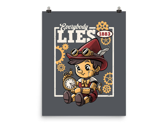 Pinocchio Steampunk Lies