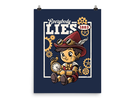 Pinocchio Steampunk Lies