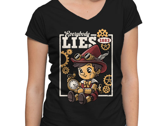 Pinocchio Steampunk Lies