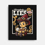 Pinocchio Steampunk Lies-None-Stretched-Canvas-NemiMakeit