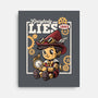Pinocchio Steampunk Lies-None-Stretched-Canvas-NemiMakeit