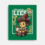 Pinocchio Steampunk Lies-None-Stretched-Canvas-NemiMakeit