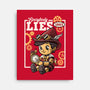 Pinocchio Steampunk Lies-None-Stretched-Canvas-NemiMakeit