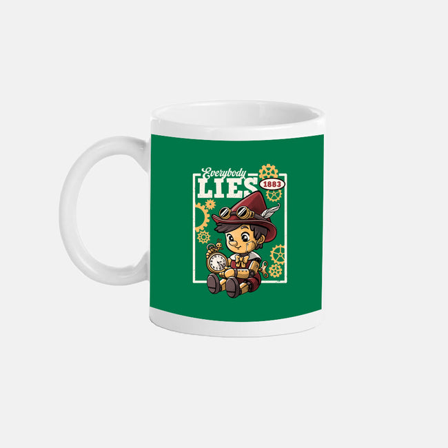 Pinocchio Steampunk Lies-None-Mug-Drinkware-NemiMakeit
