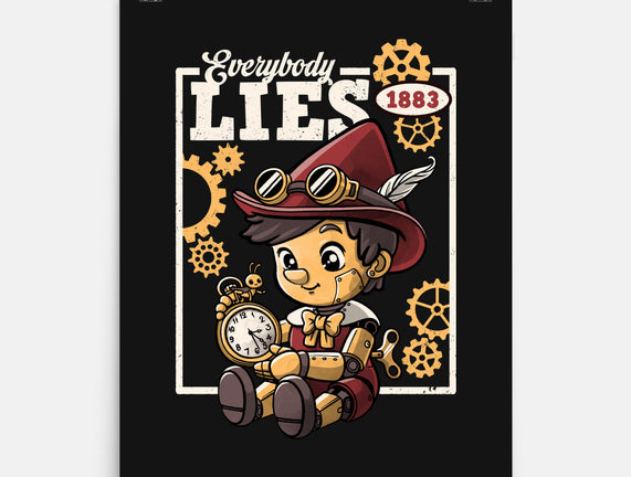 Pinocchio Steampunk Lies