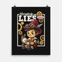 Pinocchio Steampunk Lies-None-Matte-Poster-NemiMakeit