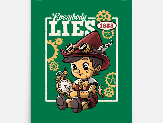 Pinocchio Steampunk Lies