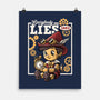 Pinocchio Steampunk Lies-None-Matte-Poster-NemiMakeit