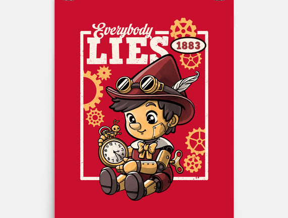 Pinocchio Steampunk Lies