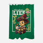 Pinocchio Steampunk Lies-None-Polyester-Shower Curtain-NemiMakeit