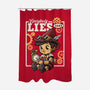 Pinocchio Steampunk Lies-None-Polyester-Shower Curtain-NemiMakeit