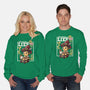 Pinocchio Steampunk Lies-Unisex-Crew Neck-Sweatshirt-NemiMakeit