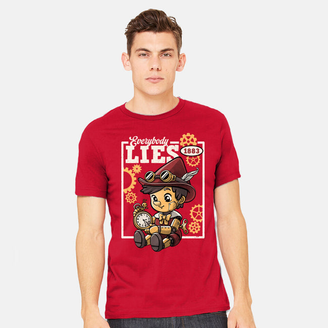 Pinocchio Steampunk Lies-Mens-Heavyweight-Tee-NemiMakeit