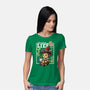 Pinocchio Steampunk Lies-Womens-Basic-Tee-NemiMakeit