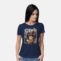 Pinocchio Steampunk Lies-Womens-Basic-Tee-NemiMakeit