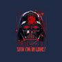 Darth Love-None-Adjustable Tote-Bag-silentOp