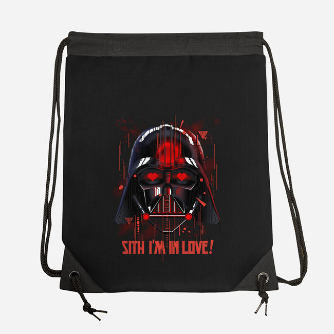 Darth Love-None-Drawstring-Bag-silentOp