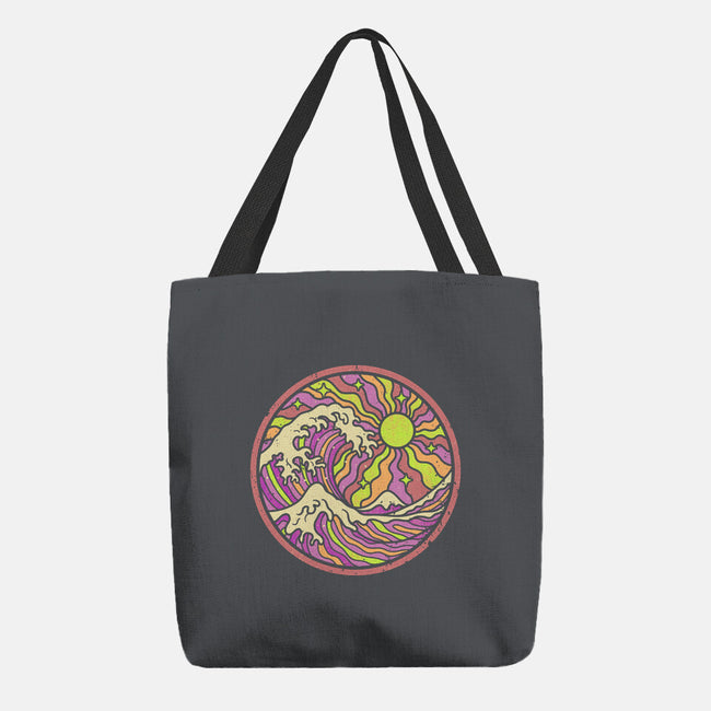 The Groovy Wave-None-Basic Tote-Bag-retrodivision