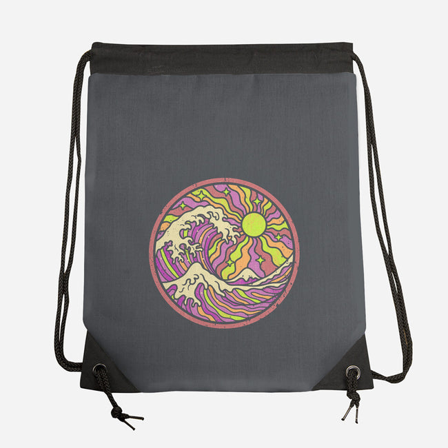 The Groovy Wave-None-Drawstring-Bag-retrodivision