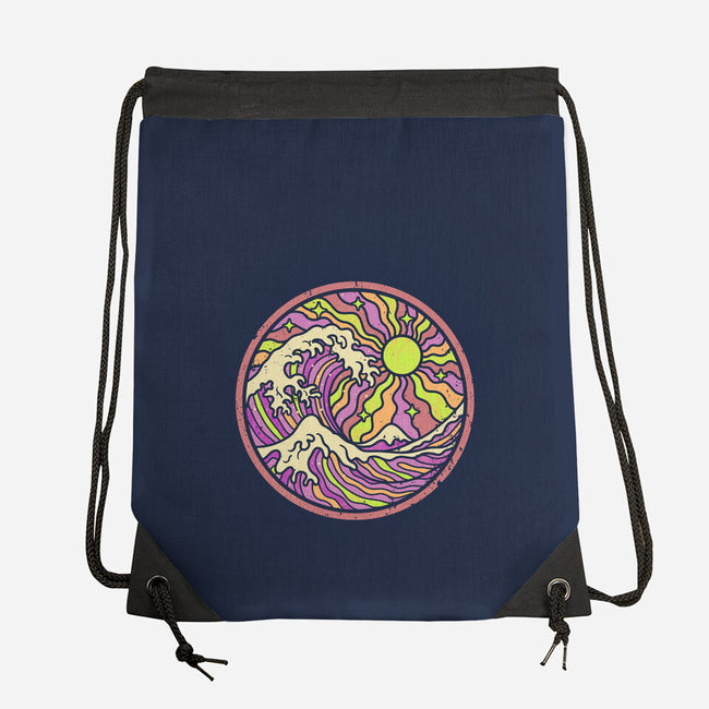 The Groovy Wave-None-Drawstring-Bag-retrodivision
