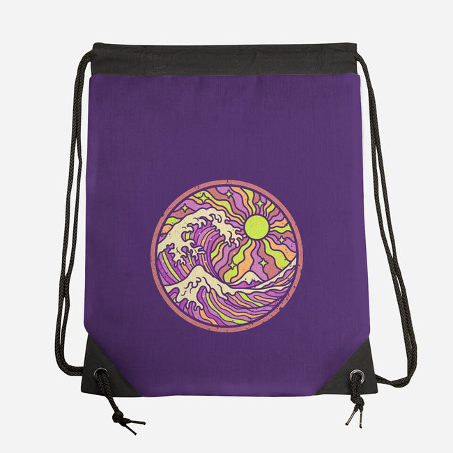 The Groovy Wave-None-Drawstring-Bag-retrodivision
