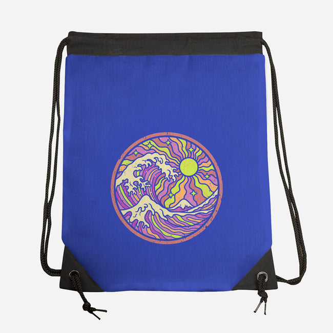 The Groovy Wave-None-Drawstring-Bag-retrodivision