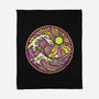 The Groovy Wave-None-Fleece-Blanket-retrodivision