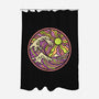 The Groovy Wave-None-Polyester-Shower Curtain-retrodivision