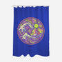 The Groovy Wave-None-Polyester-Shower Curtain-retrodivision
