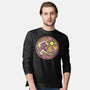 The Groovy Wave-Mens-Long Sleeved-Tee-retrodivision