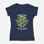 Lost I Have Become-Womens-V-Neck-Tee-jrberger