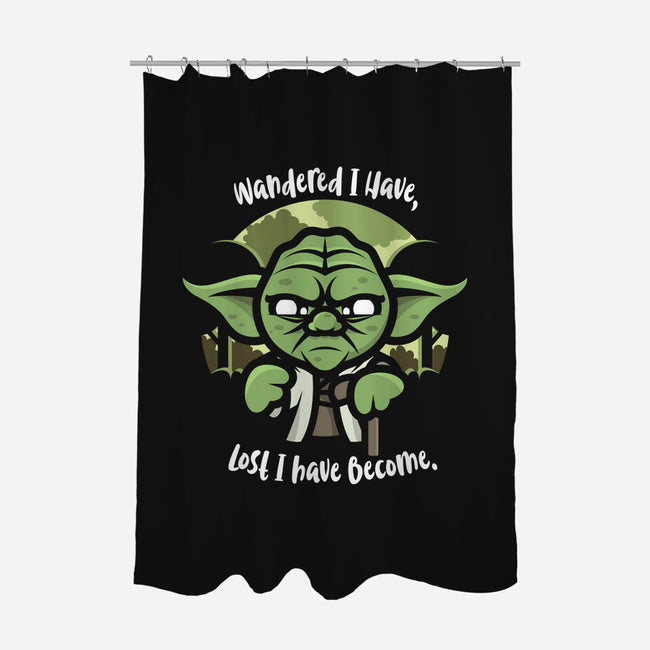 Lost I Have Become-None-Polyester-Shower Curtain-jrberger