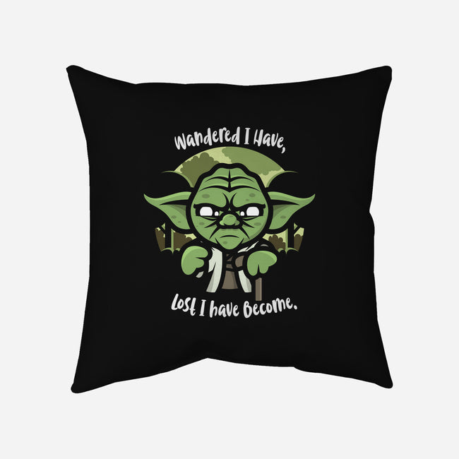 Lost I Have Become-None-Removable Cover w Insert-Throw Pillow-jrberger