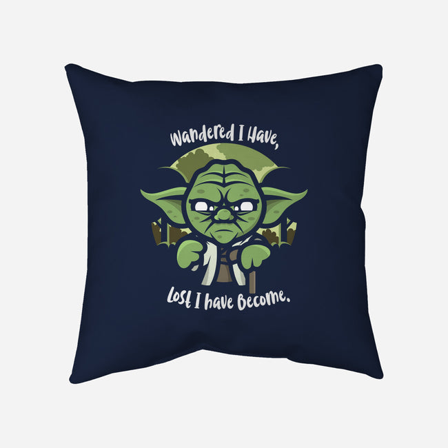 Lost I Have Become-None-Removable Cover w Insert-Throw Pillow-jrberger