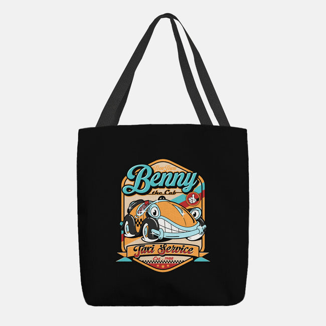 Benny The Cab-None-Basic Tote-Bag-Getsousa!