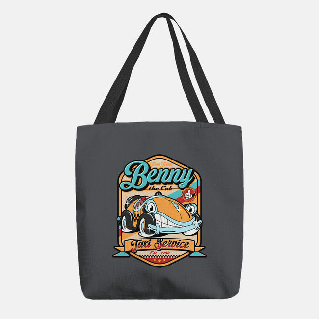 Benny The Cab-None-Basic Tote-Bag-Getsousa!