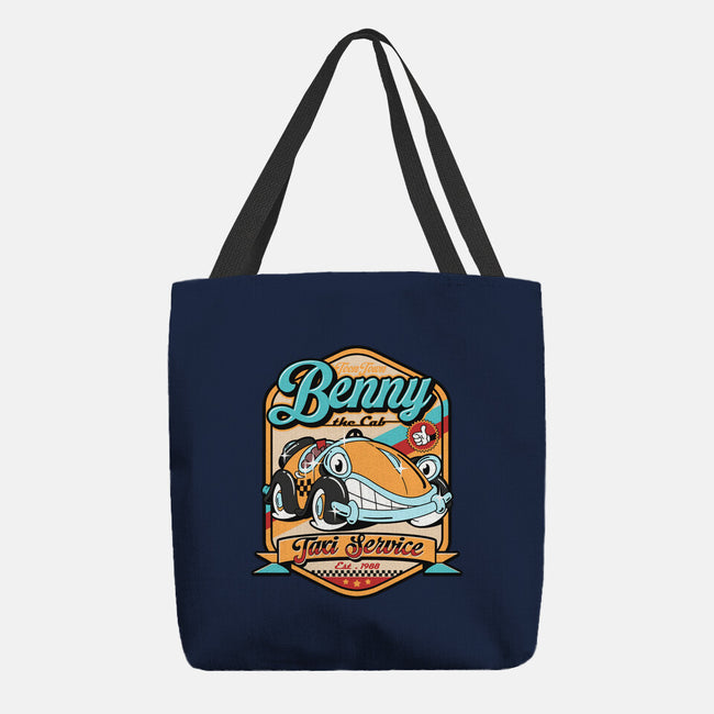 Benny The Cab-None-Basic Tote-Bag-Getsousa!