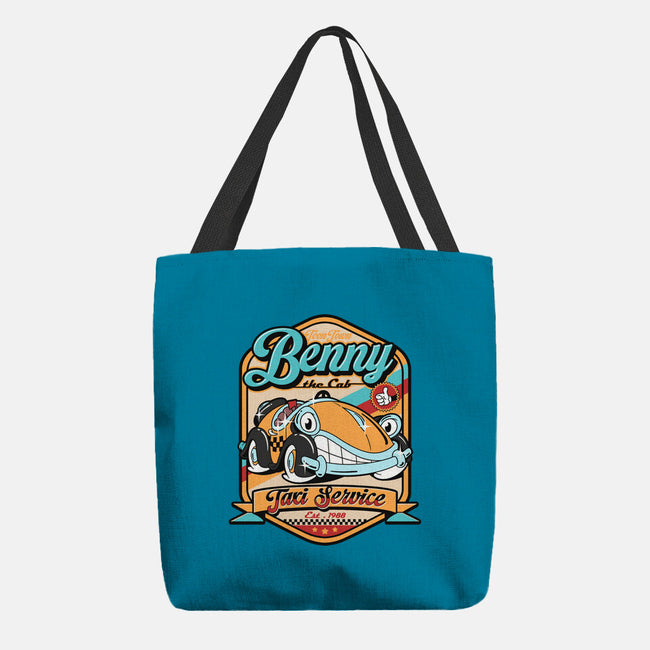 Benny The Cab-None-Basic Tote-Bag-Getsousa!