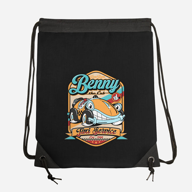 Benny The Cab-None-Drawstring-Bag-Getsousa!
