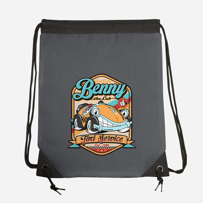 Benny The Cab-None-Drawstring-Bag-Getsousa!