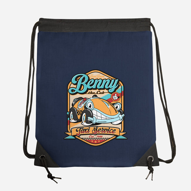 Benny The Cab-None-Drawstring-Bag-Getsousa!