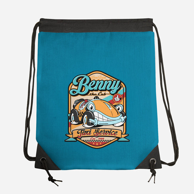 Benny The Cab-None-Drawstring-Bag-Getsousa!