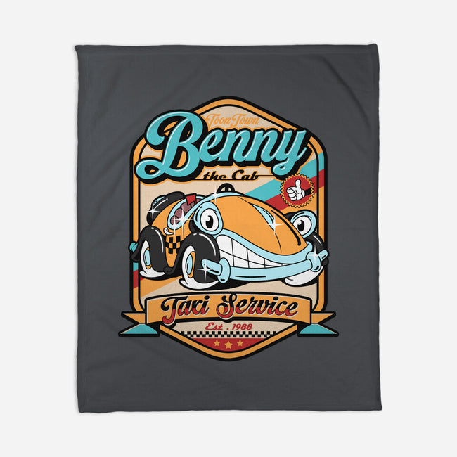 Benny The Cab-None-Fleece-Blanket-Getsousa!