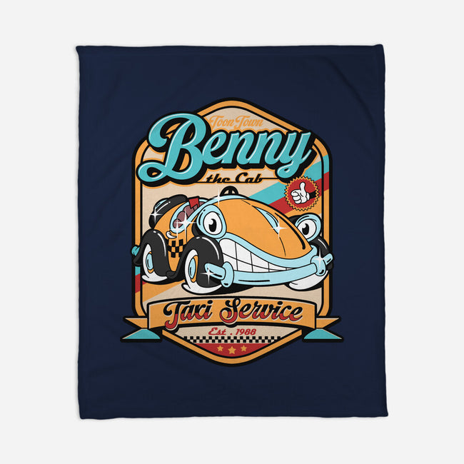 Benny The Cab-None-Fleece-Blanket-Getsousa!