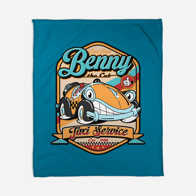 Benny The Cab-None-Fleece-Blanket-Getsousa!